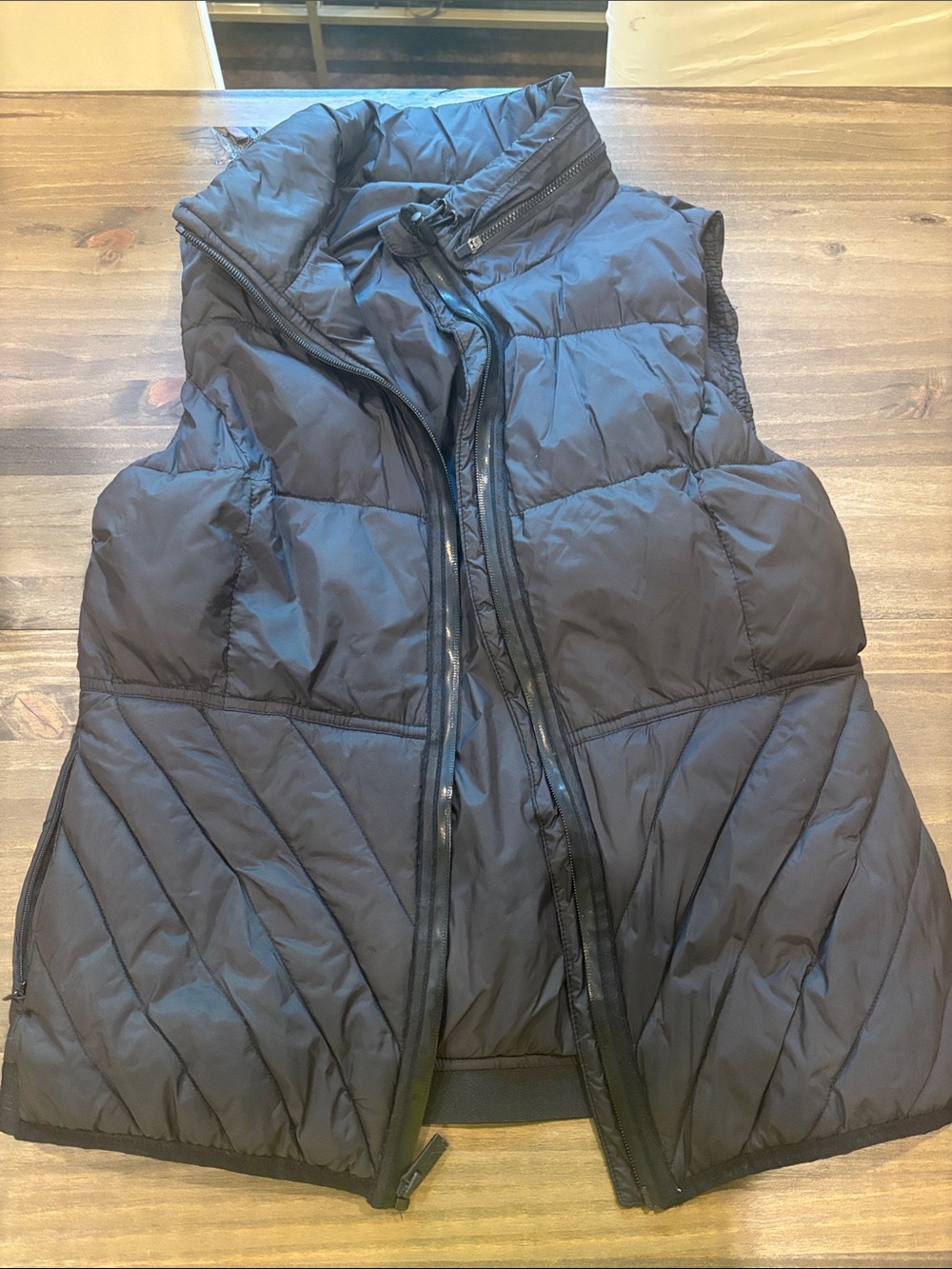 Marc New York Black Quilted Puffer Vest